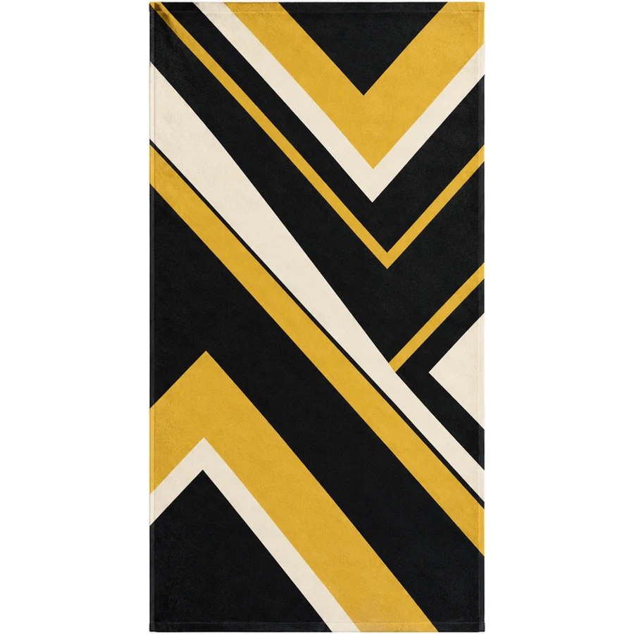 Adult Geometric Microfiber Beach Towel