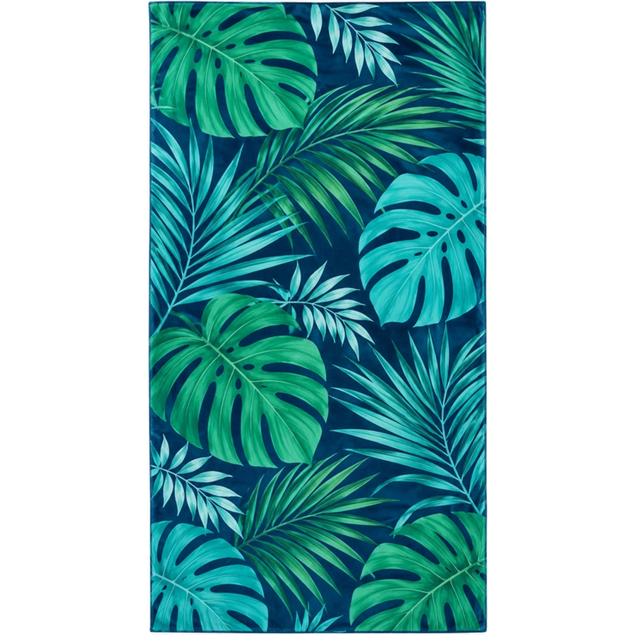 Adult Tropical Leaf Microfiber Beach Towel