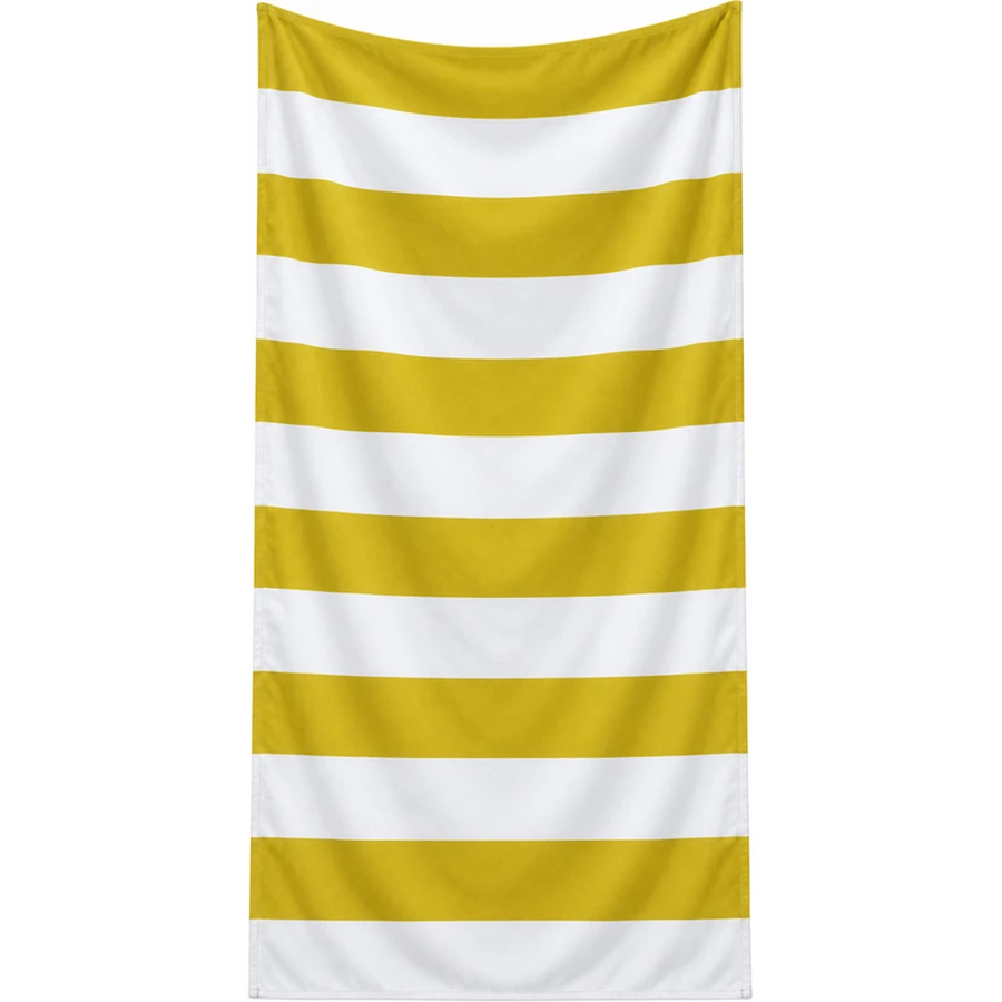 Adult Wide Stripe Microfiber Beach Towel