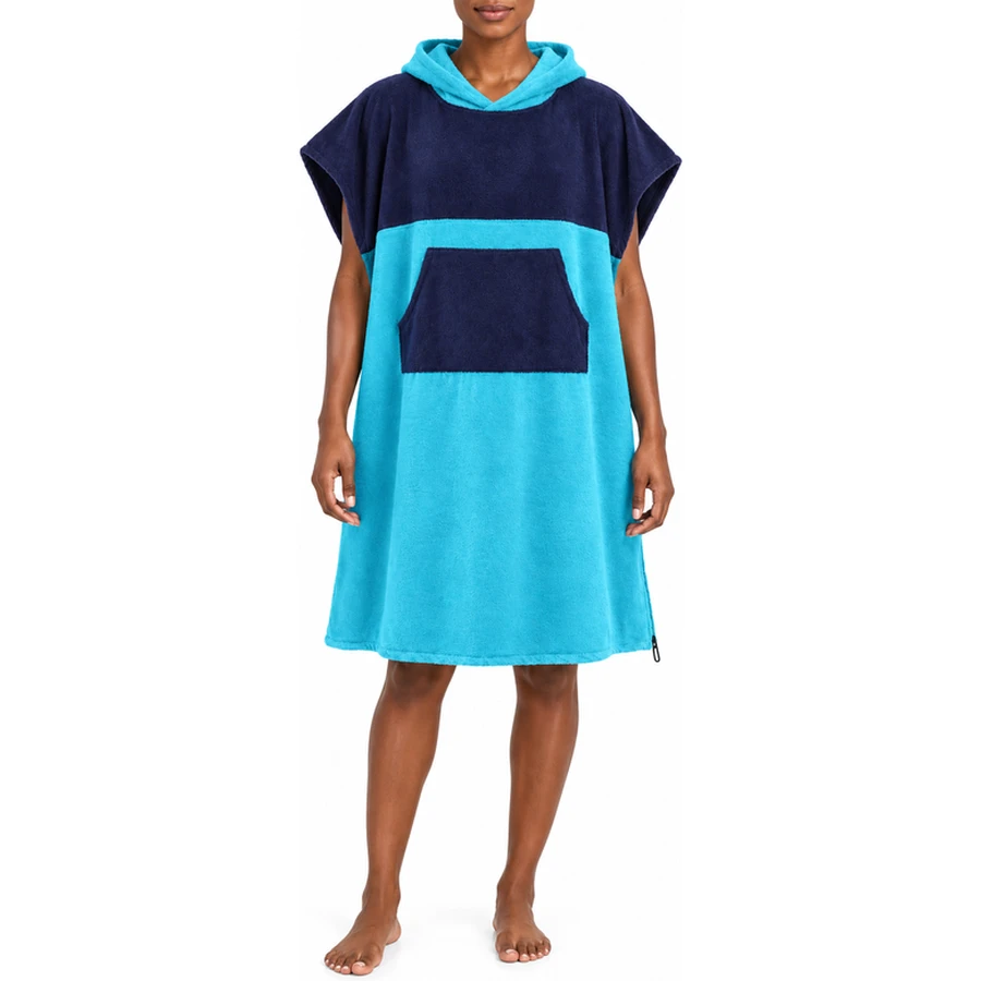 Convertible Cotton Poncho Beach Towel