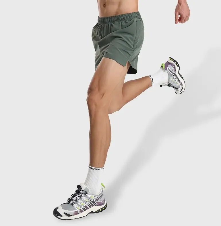 Custom Lightweight Workout Fitness Shorts for Men, Breathable & Athletic Fit