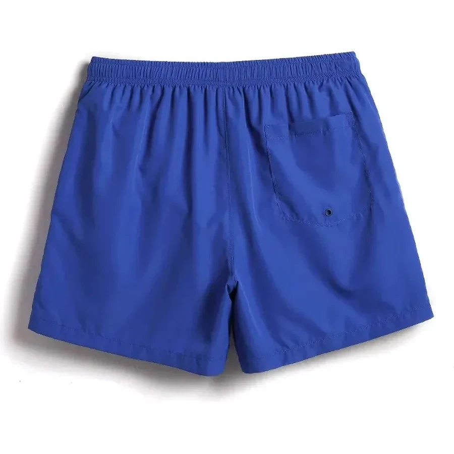 Elastic Waist Print Boardshorts Swim Shorts for Men Beachwear