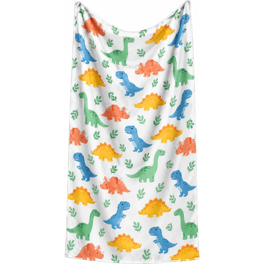Kids Dinosaur Microfiber Beach Towel