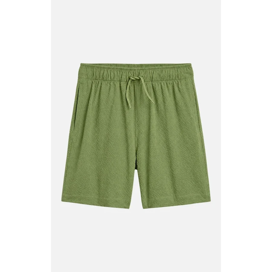 Kids Meadow Green Textured Swim Shorts