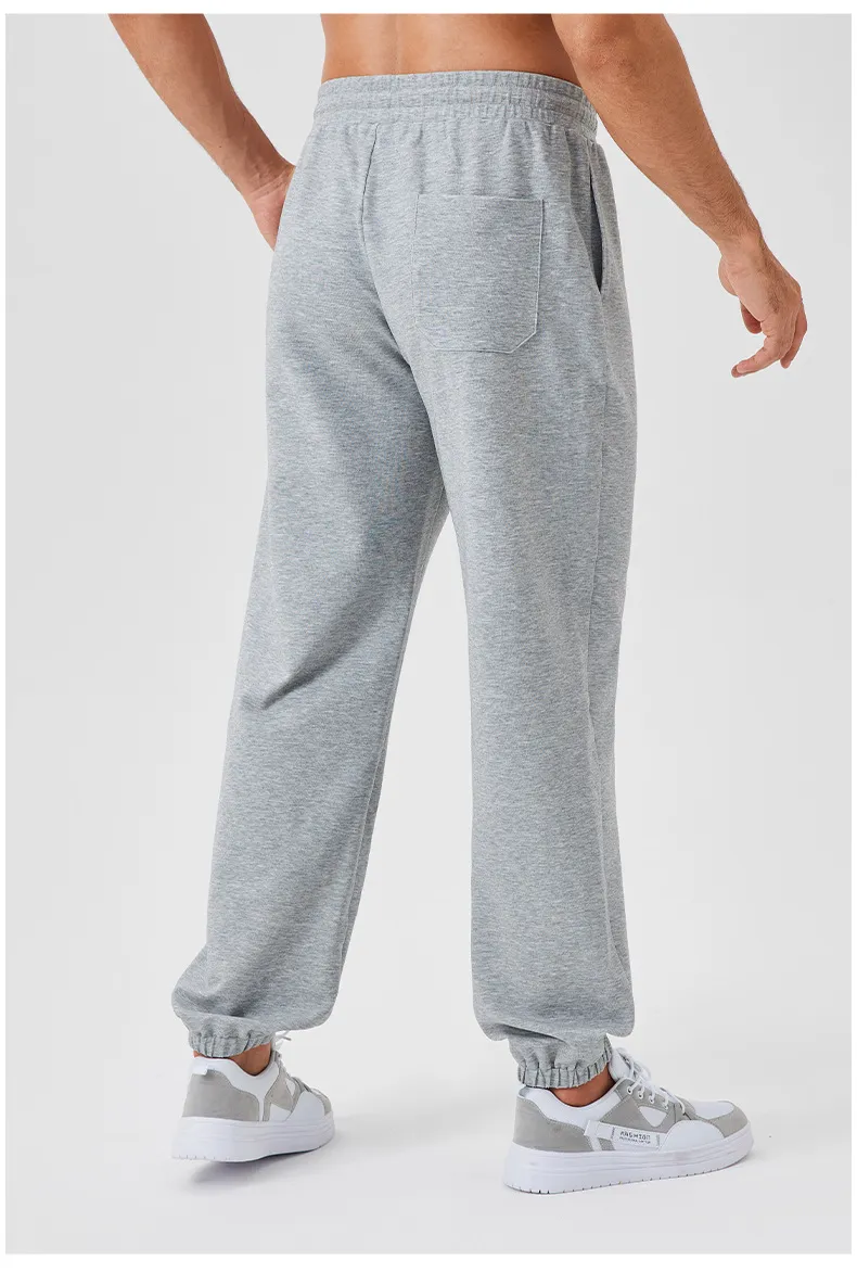 Men’s  fleece Comfortable Loose Fit Gym Joggers  Athletic Sweatpants
