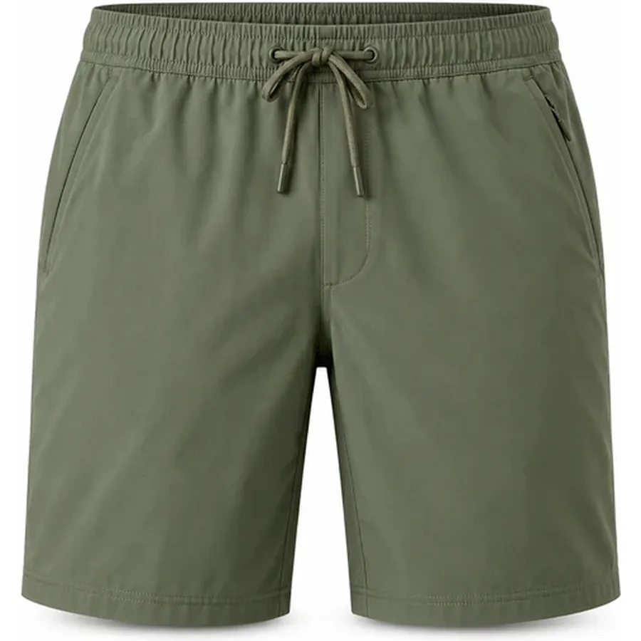 Men's Moss Green Amphibian Hybrid Swim Shorts