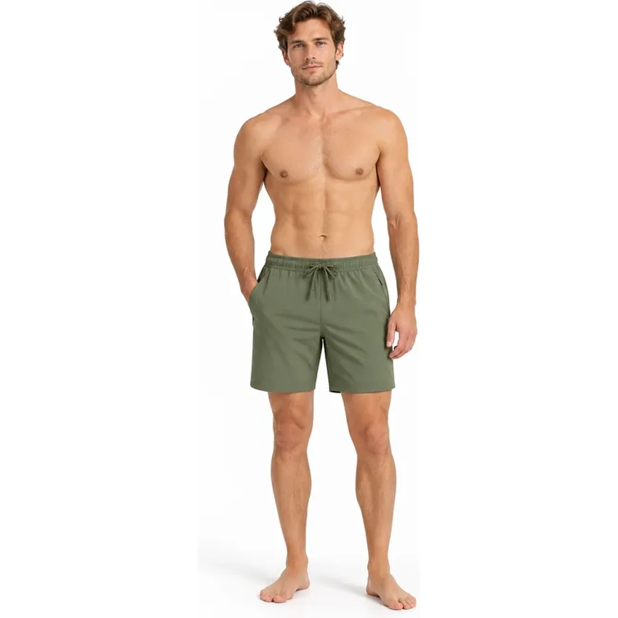 Men's Moss Green Amphibian Hybrid Swim Shorts