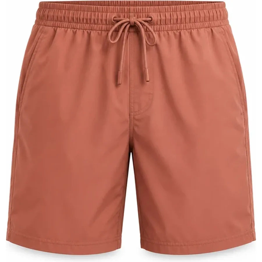 Men's Terracotta Four-Way Stretch Volley Shorts
