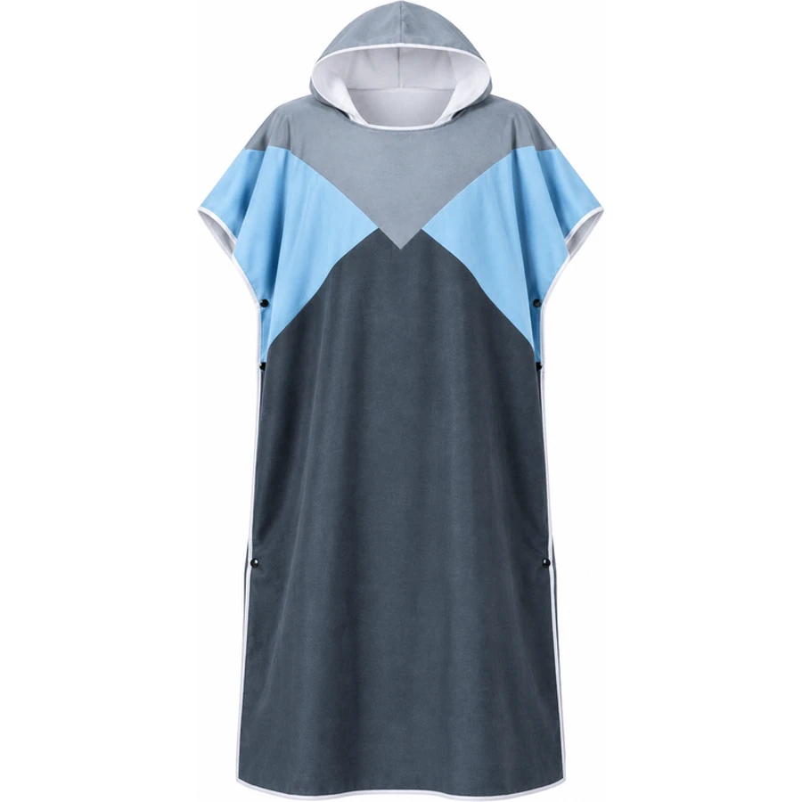 V-Panel Hooded Surf Poncho