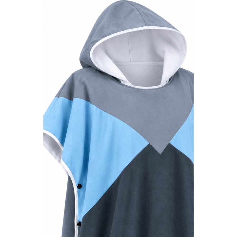 V-Panel Hooded Surf Poncho