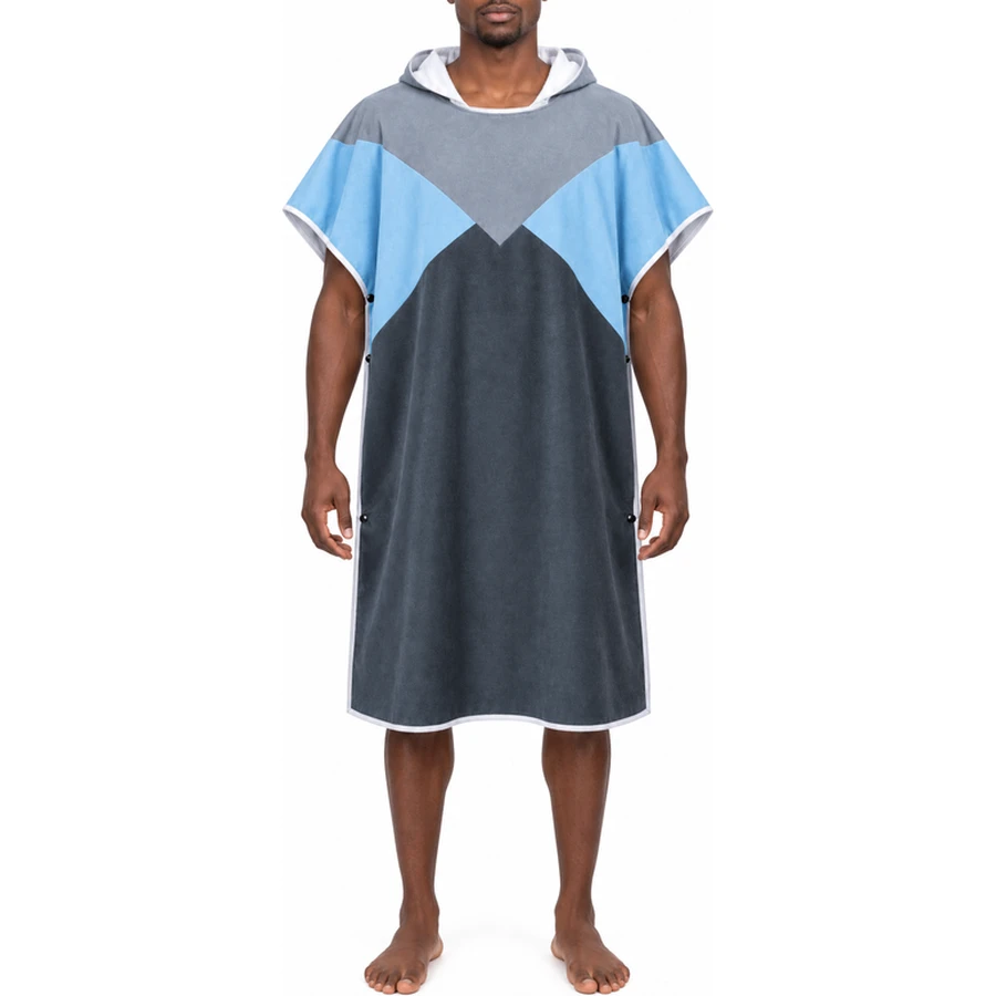 V-Panel Hooded Surf Poncho