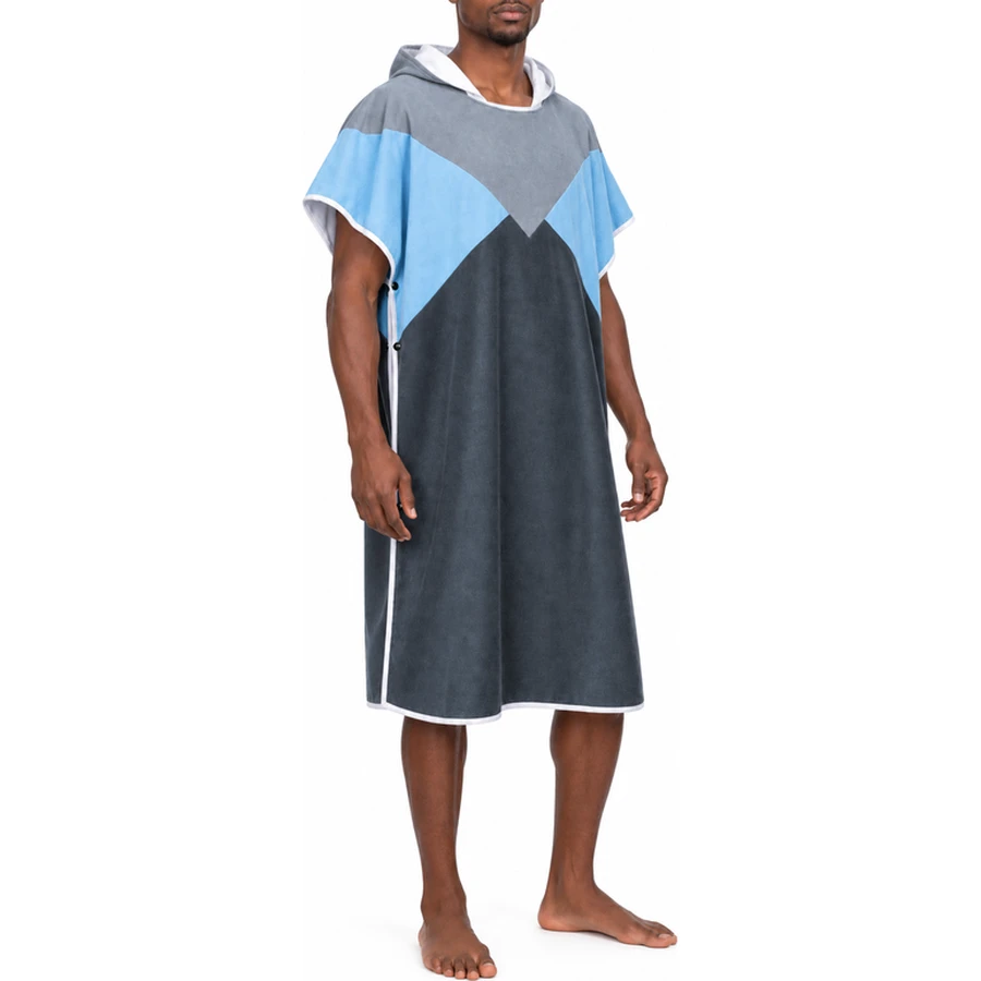 V-Panel Hooded Surf Poncho