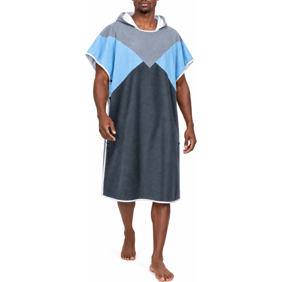 V-Panel Hooded Surf Poncho
