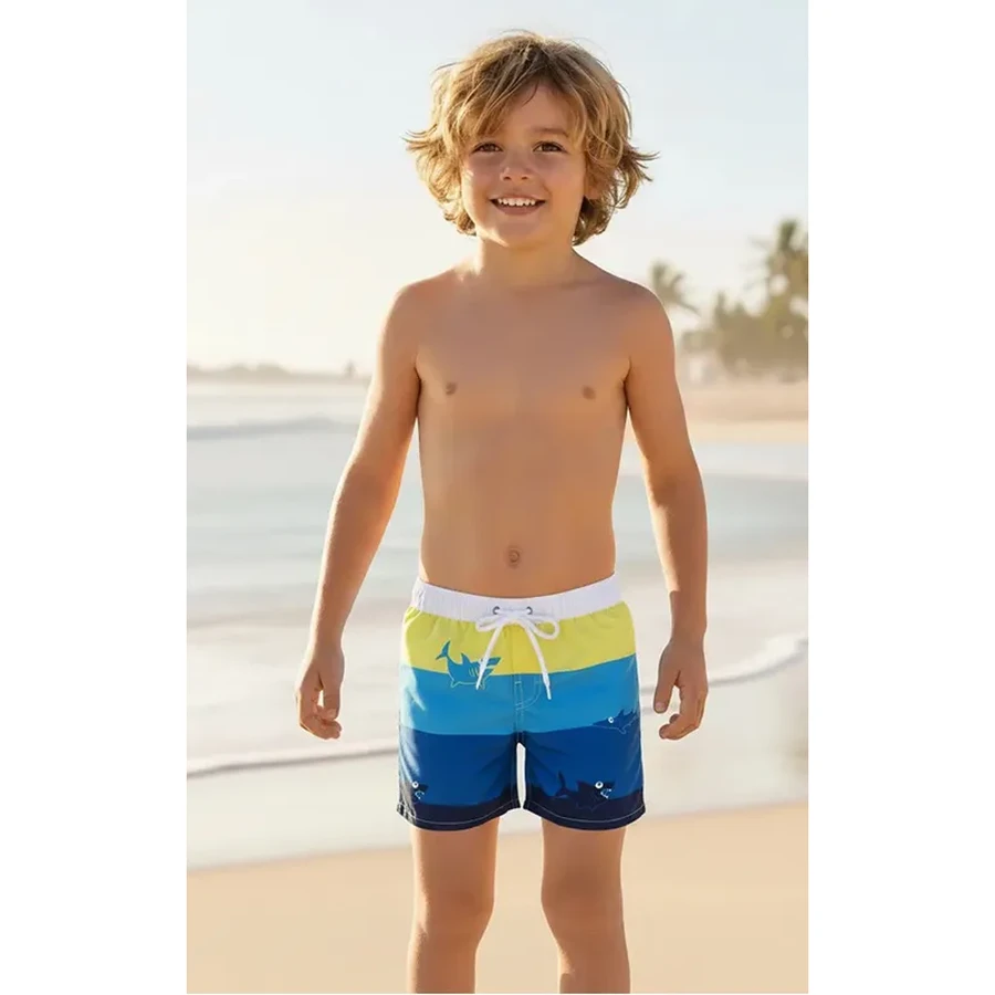 Wholesale Boys Printed Boardshorts swimshorts for Summer Swimwear