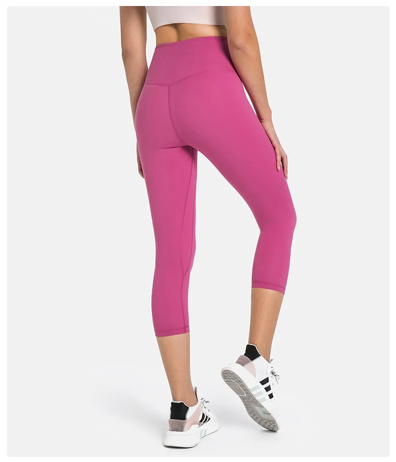 Womenâs High Waist Capri Leggings