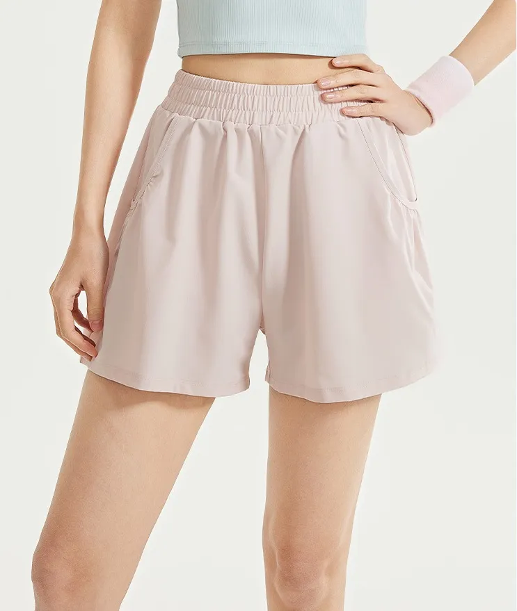 Women’s Quick-Dry Fitness Shorts – Lightweight Gym Activewear