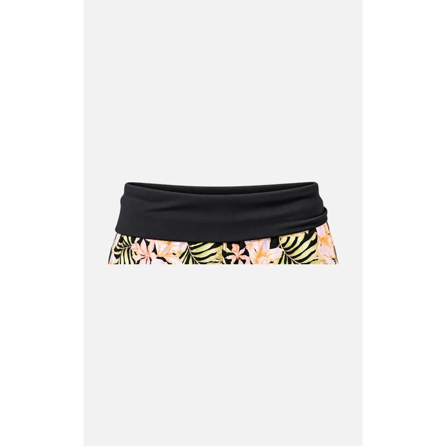 Women's Tropical Fold Over Waist Beach Shorts